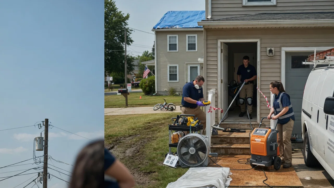Water Damage Repair in Lomax, IL near me